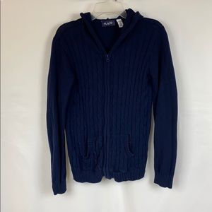 Size 10/12 large place hooded sweater